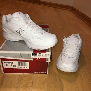 NWT New Balance White Tennis Shoes